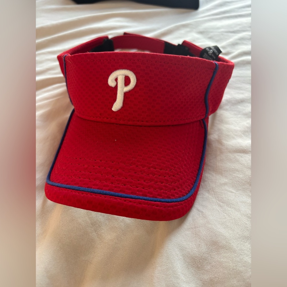 Red Phillies Visor